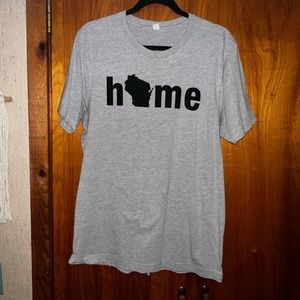 Wisconsin Home T shirt